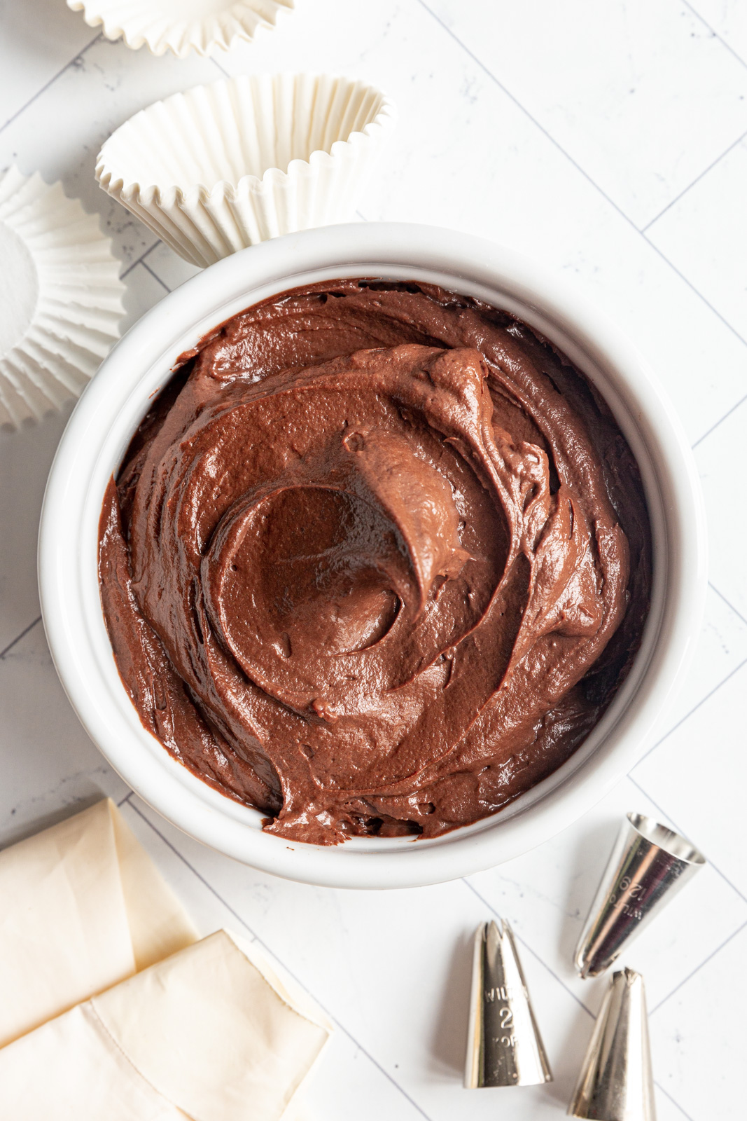 Vegan OilFree Chocolate Frosting